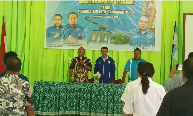 Plt Kaban Kesbangpol Buka Musda IV KNPI KKT, Dorong Persatuan & Regenerasi Pemuda