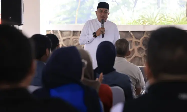Bupati Bogor Pimpin Rapat Tindak Lanjut KolaboRun 2026, Perkuat Sinergi Pembangunan Daerah